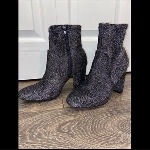 Mossimo sparkle sock boot